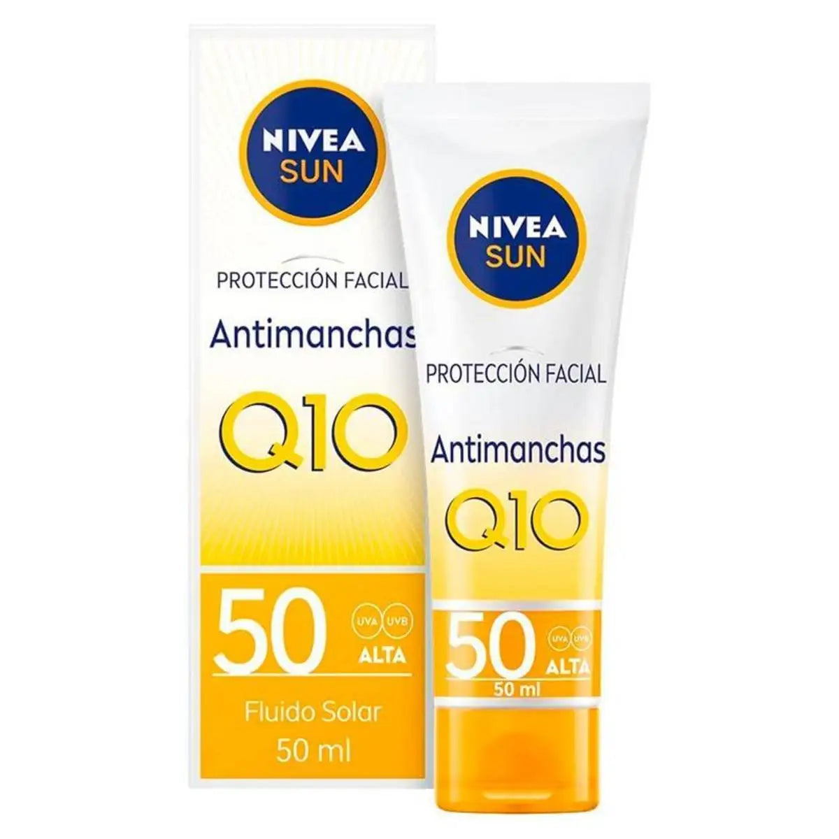Nivea sun fp 50 anti-aging & anti-stain uv facial sun cream 50ml