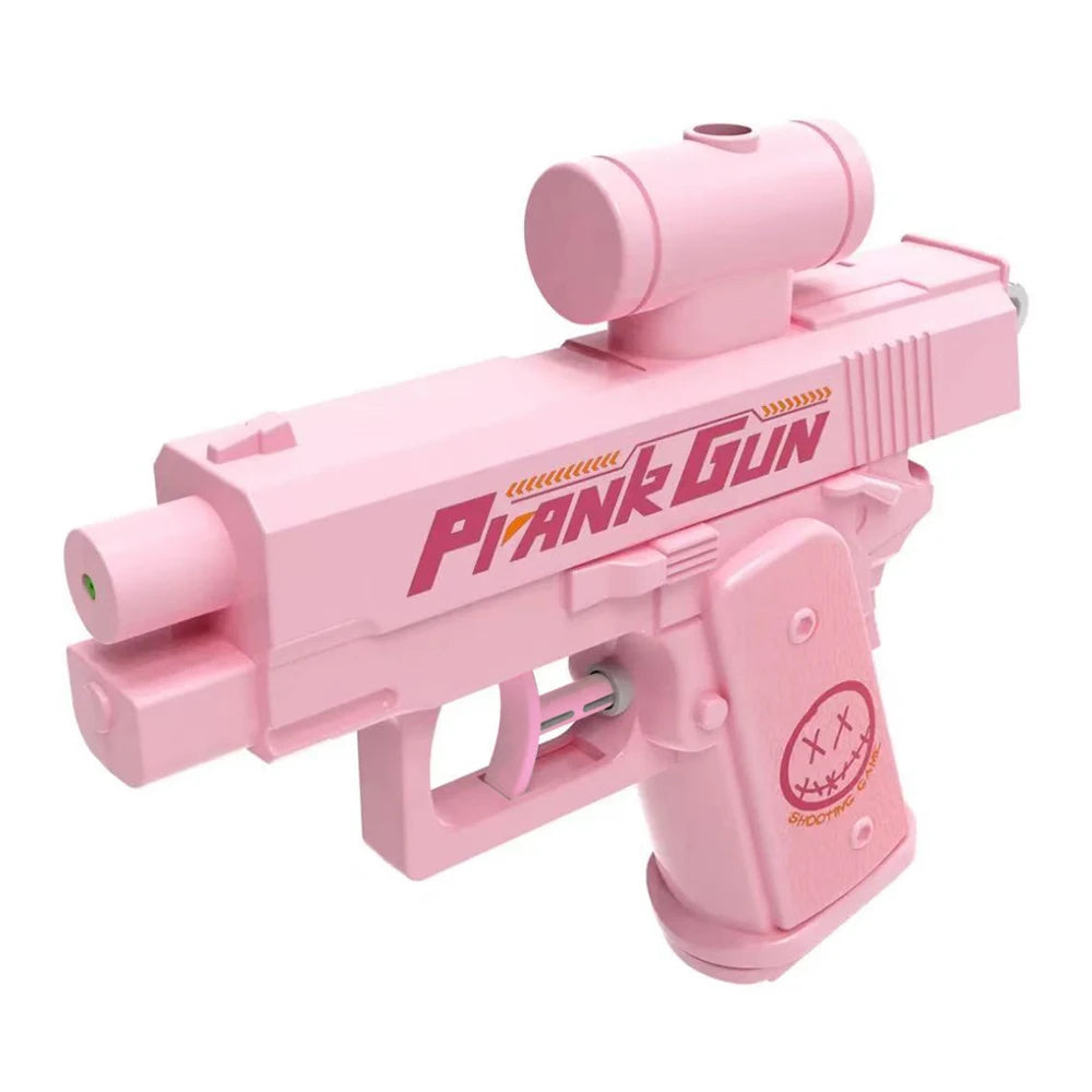 Pistola de agua de doble cara divertida - Juguete de broma de verano, mini pulverizador de agua táctico para niños y adultos, pelea de agua en la piscina y la playa