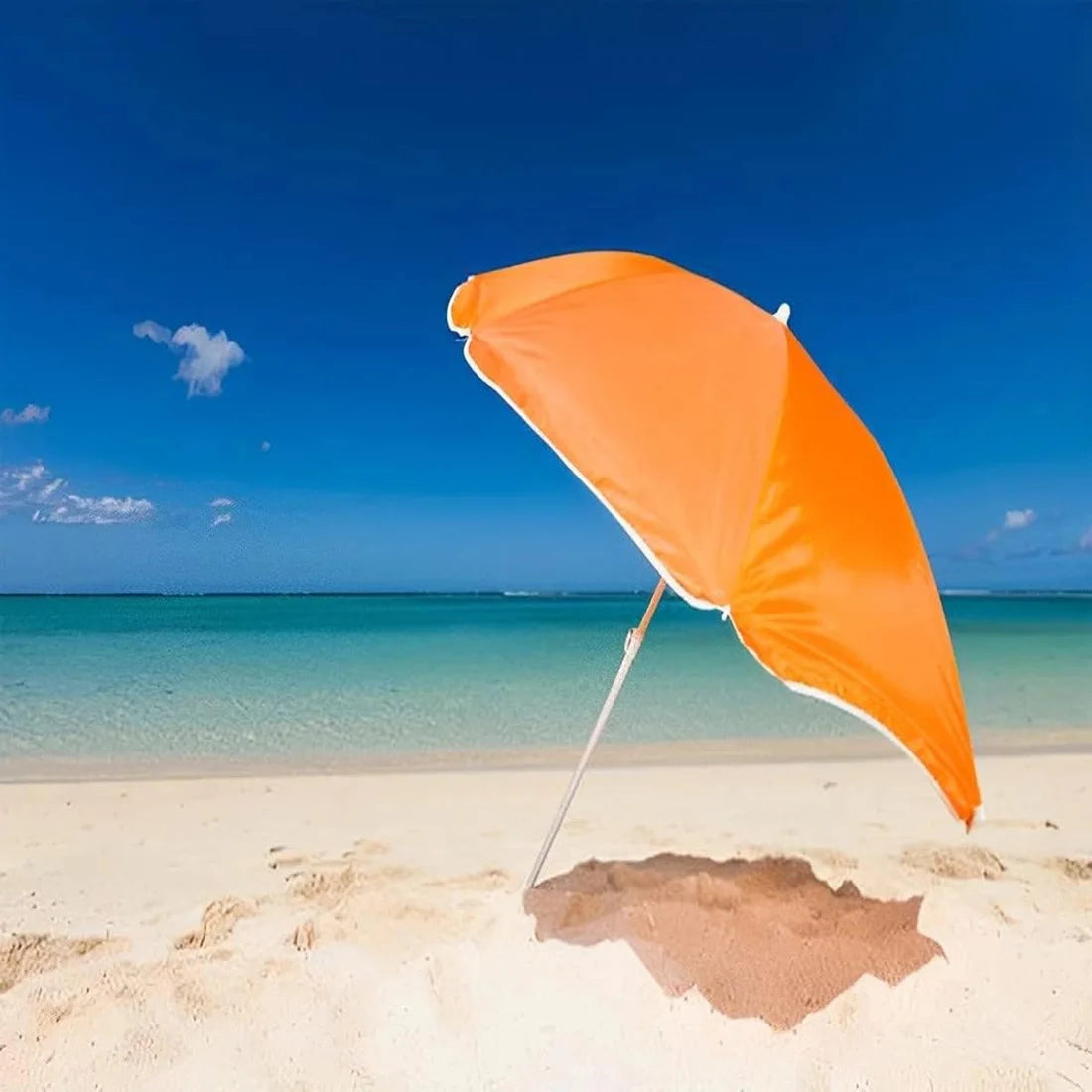 Pandahome beach umbrella, sunshade upf +50 4 assorted colors nylon 160 cm/180 cm/200cm/220cm