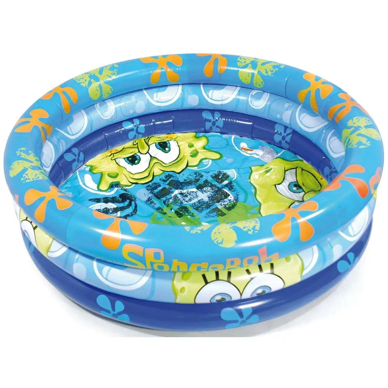 110 cm inflatable pool, with exclusive spongebob designs (8300)