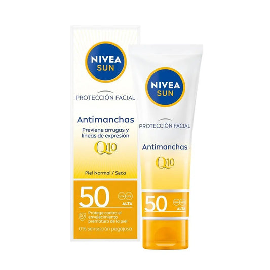 Nivea sun fp 50 anti-aging & anti-stain uv facial sun cream 50ml