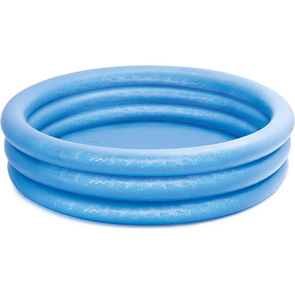 Intex 58446np - inflatable pool with 3 rings blue 168 x 38 cm, 581 liters