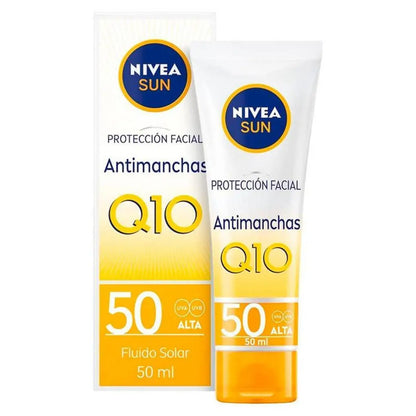 Nivea sun fp 50 anti-aging & anti-stain uv facial sun cream 50ml