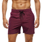 Escatch Brand 2026 Men's Stretch Swim Trunks Quick Dry Beach Shorts With Zipper Pockets and Mesh Lining