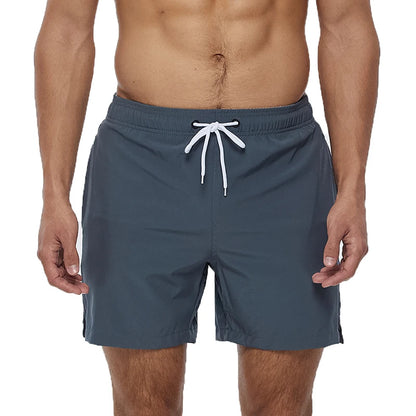 Escatch Brand 2026 Men's Stretch Swim Trunks Quick Dry Beach Shorts With Zipper Pockets and Mesh Lining