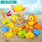 Beach Toys for Kids Sand Set Sand Bucket Beach Shovel Toys for Toddlers Summer Beach Game Children Toys Water Play Tools