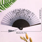 Foldable Fan Hand Fans Folding Fan Hand Dancing Fans Chinese Wedding Fans for Women Japanese Fan Abanico Mujer