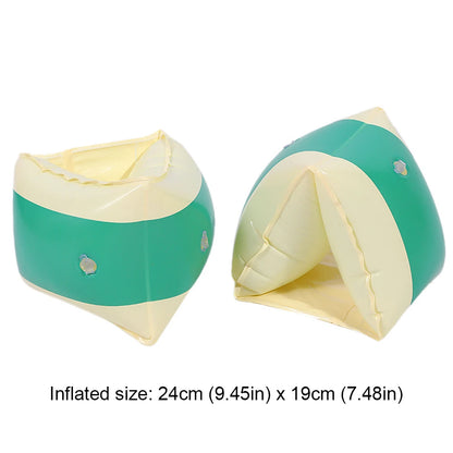 2pcs PVC Inflatable Arm Rings Summer Swimming Arm Floater Kids Pool Float Sleeve Inflatable Pool Buoy Armbands Pool Accessories