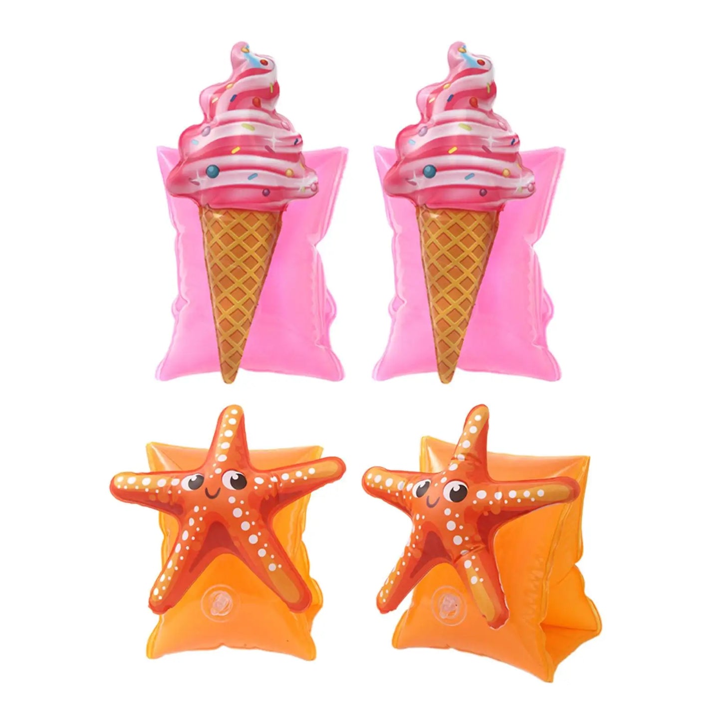 Inflatable Arm Bands Swimming Armbands for Learning Swim Girls Boys Beginner