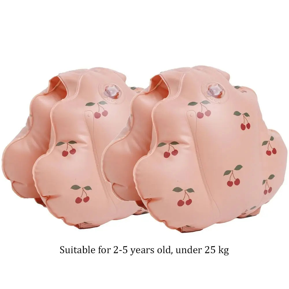 1pair Durable Safety Arm Floats Thickened PVC Swim Tube Inflatable Wear-Resistant Float Sleeve for Adult Kids