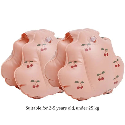 1pair Durable Safety Arm Floats Thickened PVC Swim Tube Inflatable Wear-Resistant Float Sleeve for Adult Kids