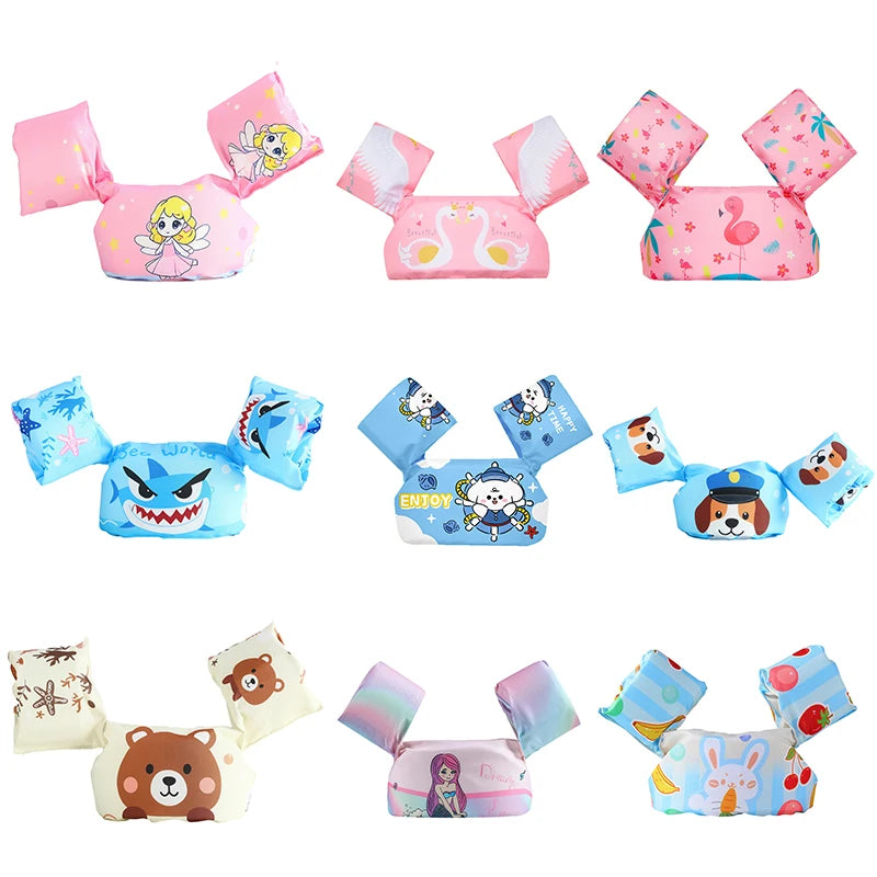 Safe Baby Float Arm Sleeve Floating Ring Buoyancy  Swim Foam Armbands Kid Swimming Equipment Pool Toys Comfortable