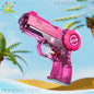 HUIQIBAO Press the small water gun. Summer outdoor interactive beach water play battle. Children's water sprayer toy.