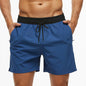 Escatch Brand 2026 Men's Stretch Swim Trunks Quick Dry Beach Shorts With Zipper Pockets and Mesh Lining
