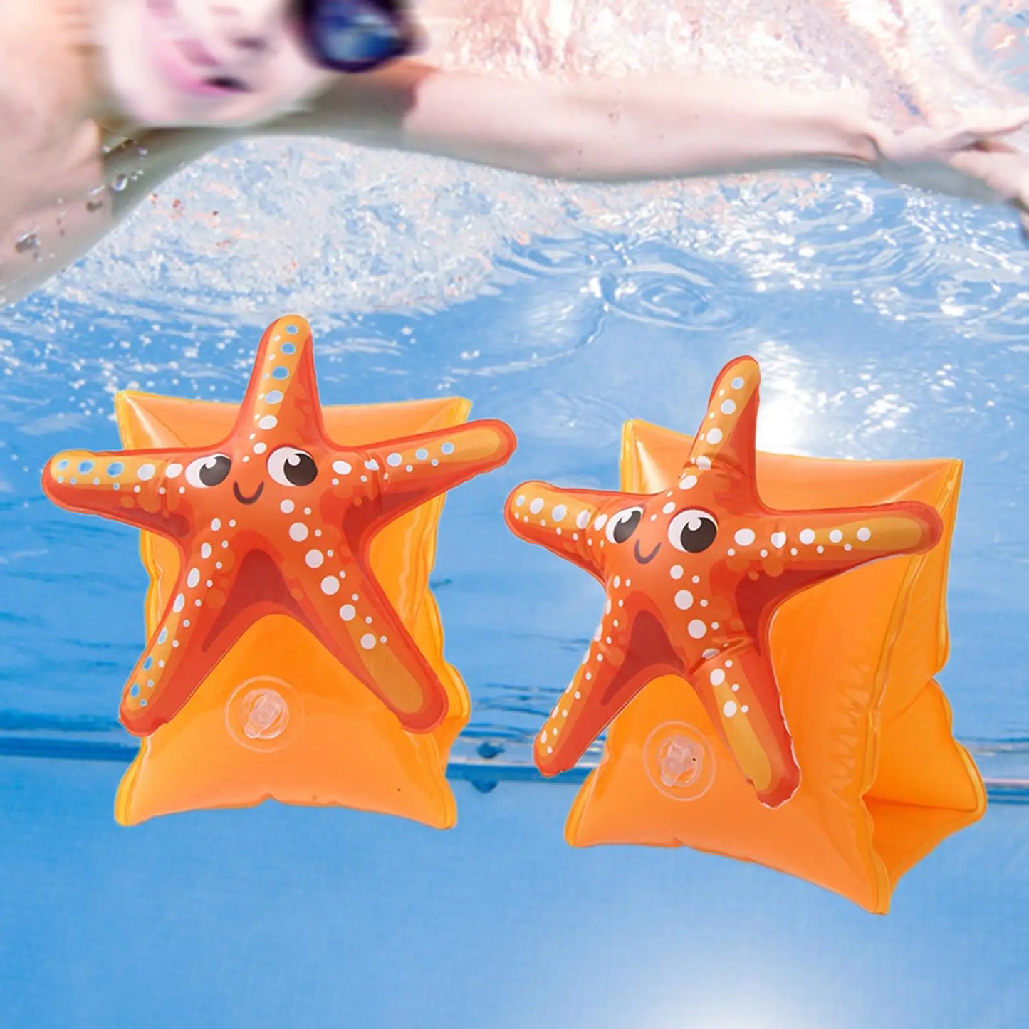 Inflatable Arm Bands Swimming Armbands for Learning Swim Girls Boys Beginner