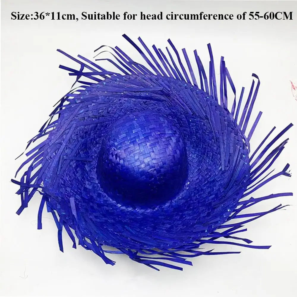Unisex Beach Sunscreen Hat High Quality Fashion Fishing Straw Cap Sun Protection Hat Men Women Outdoor