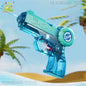 HUIQIBAO Press the small water gun. Summer outdoor interactive beach water play battle. Children's water sprayer toy.