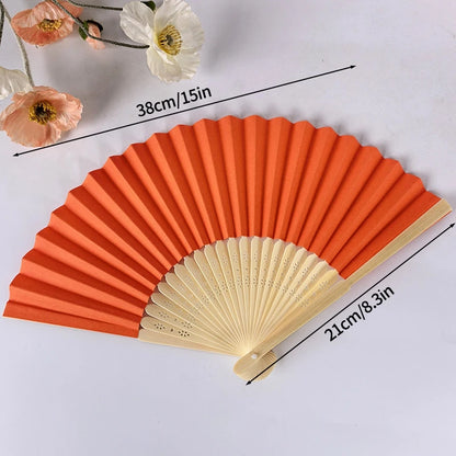 Foldable Fan Hand Fans Folding Fan Hand Dancing Fans Chinese Wedding Fans for Women Japanese Fan Abanico Mujer