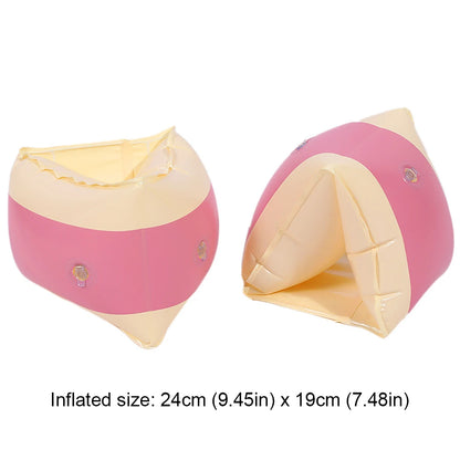 2pcs PVC Inflatable Arm Rings Summer Swimming Arm Floater Kids Pool Float Sleeve Inflatable Pool Buoy Armbands Pool Accessories