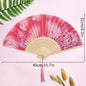 Foldable Fan Hand Fans Folding Fan Hand Dancing Fans Chinese Wedding Fans for Women Japanese Fan Abanico Mujer