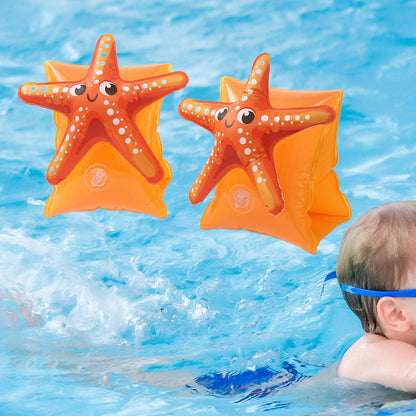 Inflatable Arm Bands Swimming Armbands for Learning Swim Girls Boys Beginner