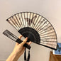 Foldable Fan Hand Fans Folding Fan Hand Dancing Fans Chinese Wedding Fans for Women Japanese Fan Abanico Mujer