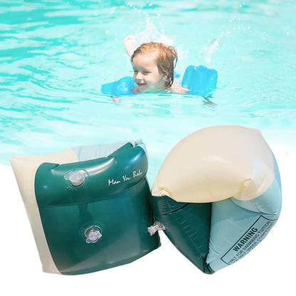 2pcs PVC Inflatable Arm Rings Summer Swimming Arm Floater Kids Pool Float Sleeve Inflatable Pool Buoy Armbands Pool Accessories