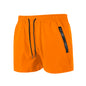 Mens Swim Trunks with Zipper Pockets Mesh Liner Summer Beach Board Shorts Quick Dry Swimming Bathing Suit Swimsuit Swimwear