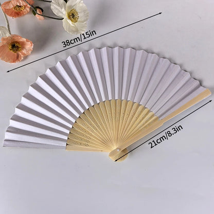 Foldable Fan Hand Fans Folding Fan Hand Dancing Fans Chinese Wedding Fans for Women Japanese Fan Abanico Mujer