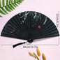 Foldable Fan Hand Fans Folding Fan Hand Dancing Fans Chinese Wedding Fans for Women Japanese Fan Abanico Mujer