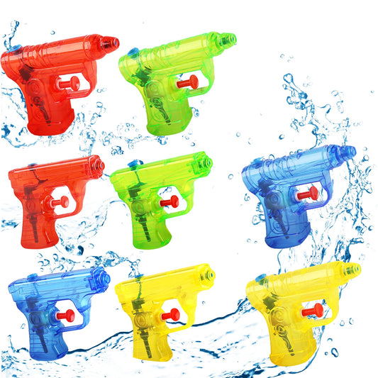 Mini Water Gun Toys for Kids Toddler Small WaterGuns Super Water Soaker Squirts Blasters Gun for Summer Outdoor Beach Pool Party